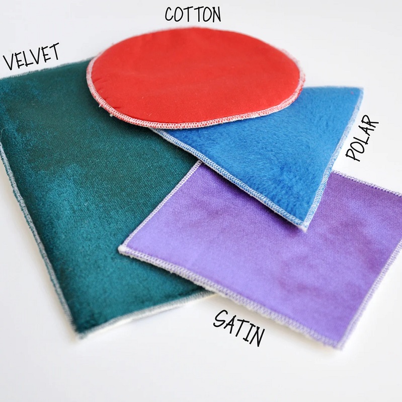 sensoorsed kangast kaardid õppekaardid Montessori mänguasjad beebile tekstuurid värvid mustvalged lapsele beebile