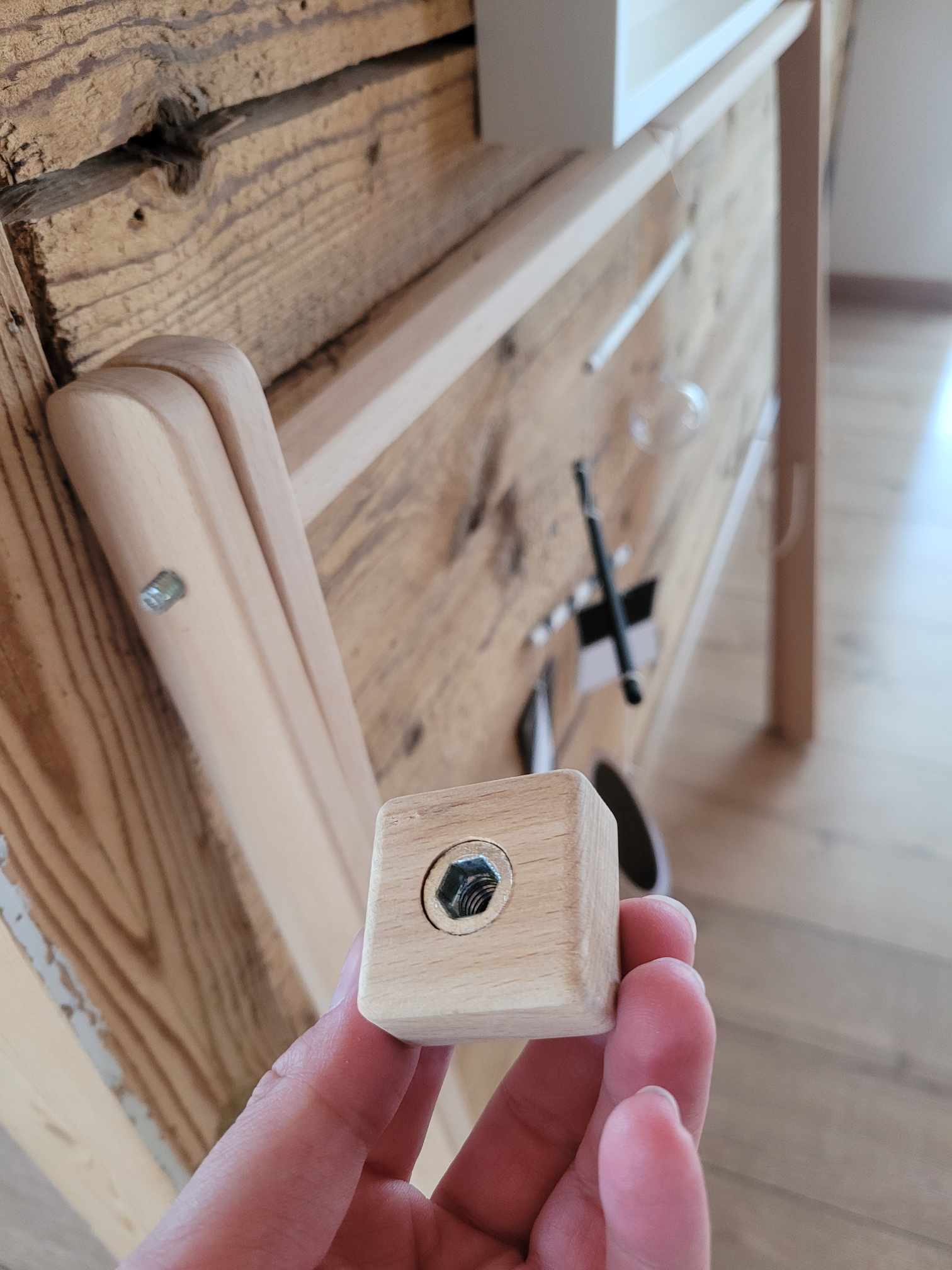 puidust mängukaar tegeluskaar Montessori mängukaar naturaalne õhukarussellid