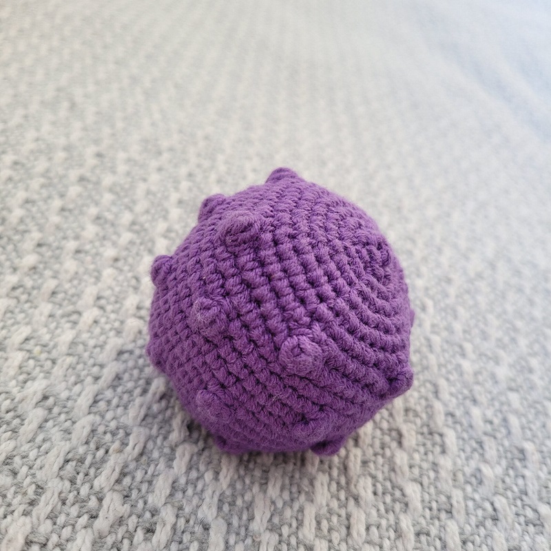 Sensoorsete pallide komplekt, 7 tk käsitöö pehmed kõva pallid lastele beebile mängimiseks katsumiseks