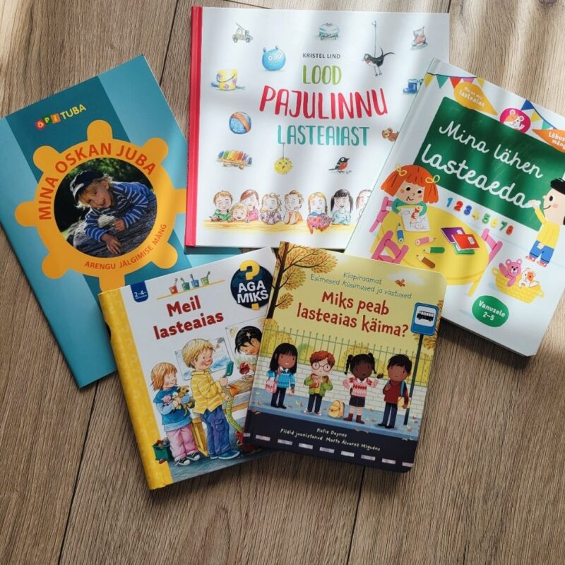 Eluline raamat "Mina lähen lasteaeda"