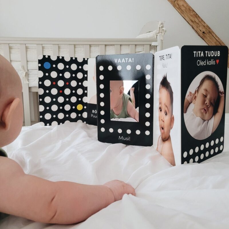 Beebidele voldikraamat "Beebi vaatab. Arendame liikumist ja mõtlemist"