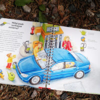 klapiraamat aga miks autod ja veokid pappraamat kõvade lehtedega raamat masinahuvilisele kingiidee