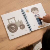 Little dutch kleepsuraamat kleepsudega raamat vihik kleepekad riietamismäng