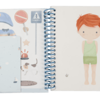 Little dutch kleepsuraamat kleepsudega raamat vihik kleepekad riietamismäng