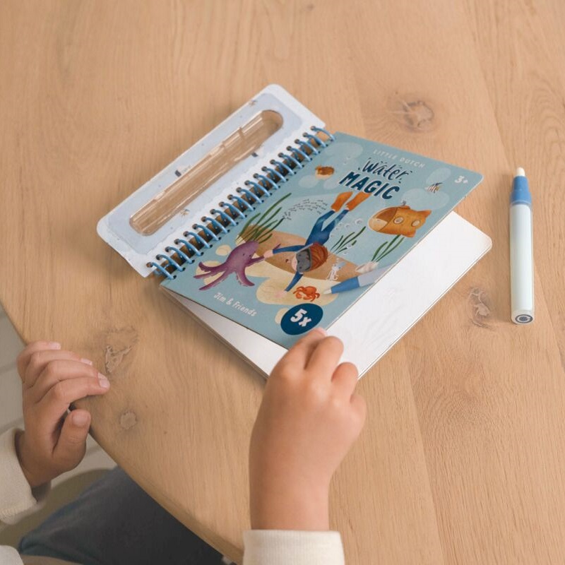 little dutch veega värvitav värviraamat värvivihik veevihik kunst kunstivihik meisterdamine lapsele reisile autosõiduks