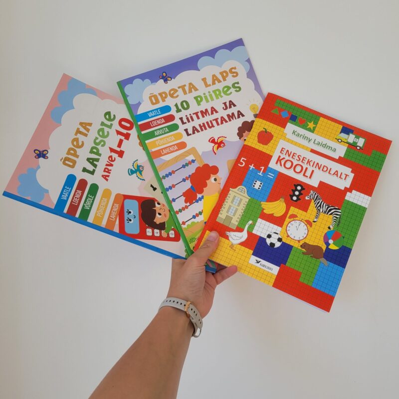 Matemaatika töövihik "Õpeta lapsele arve 1-10"
