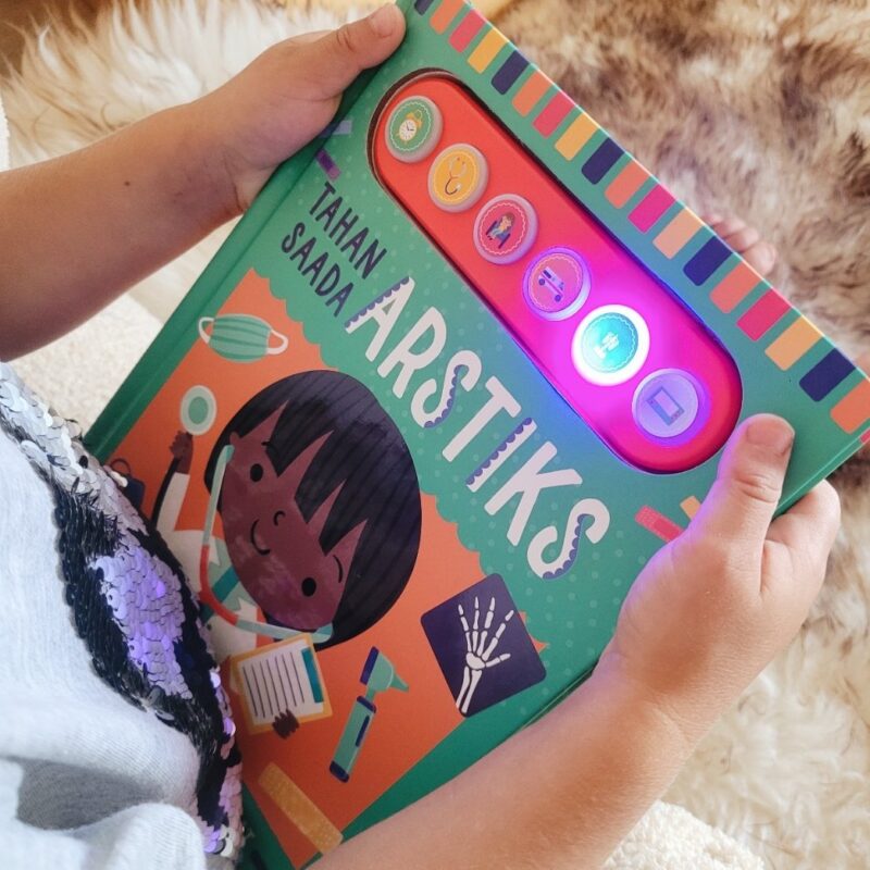 Helidega klapiraamat "Tahan saada arstiks"