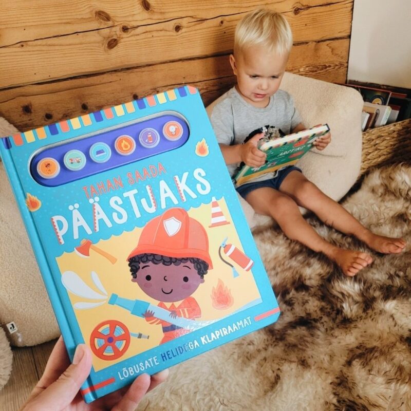 Helidega klapiraamat "Tahan saada päästjaks"