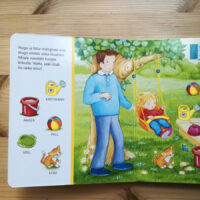otsi ja uudista meil kodus raamat pappraamat detailne realistlik lapsele montessori