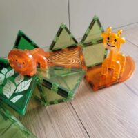 magnetklotsid connetix džungel loomad magnet klotsid magnetitega mänguklotsid õppevahend kingitud kingiidee