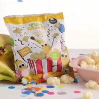 banaanipopkonrn mahe popkorn lastele banaaniga tervislik snäkk vahepala maius maiustus