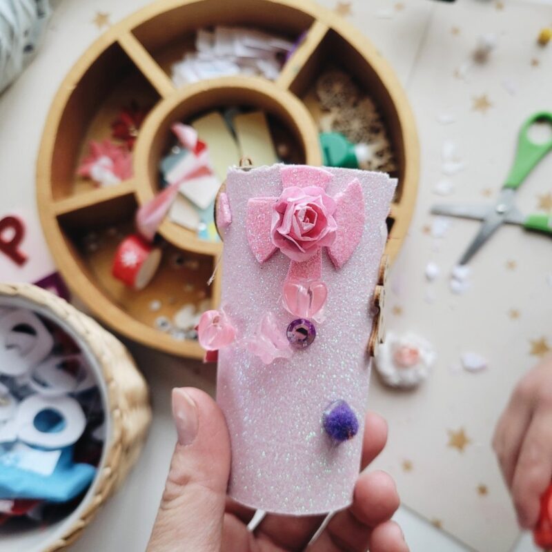 Lillekleepsud 13 tk, roosad roosid