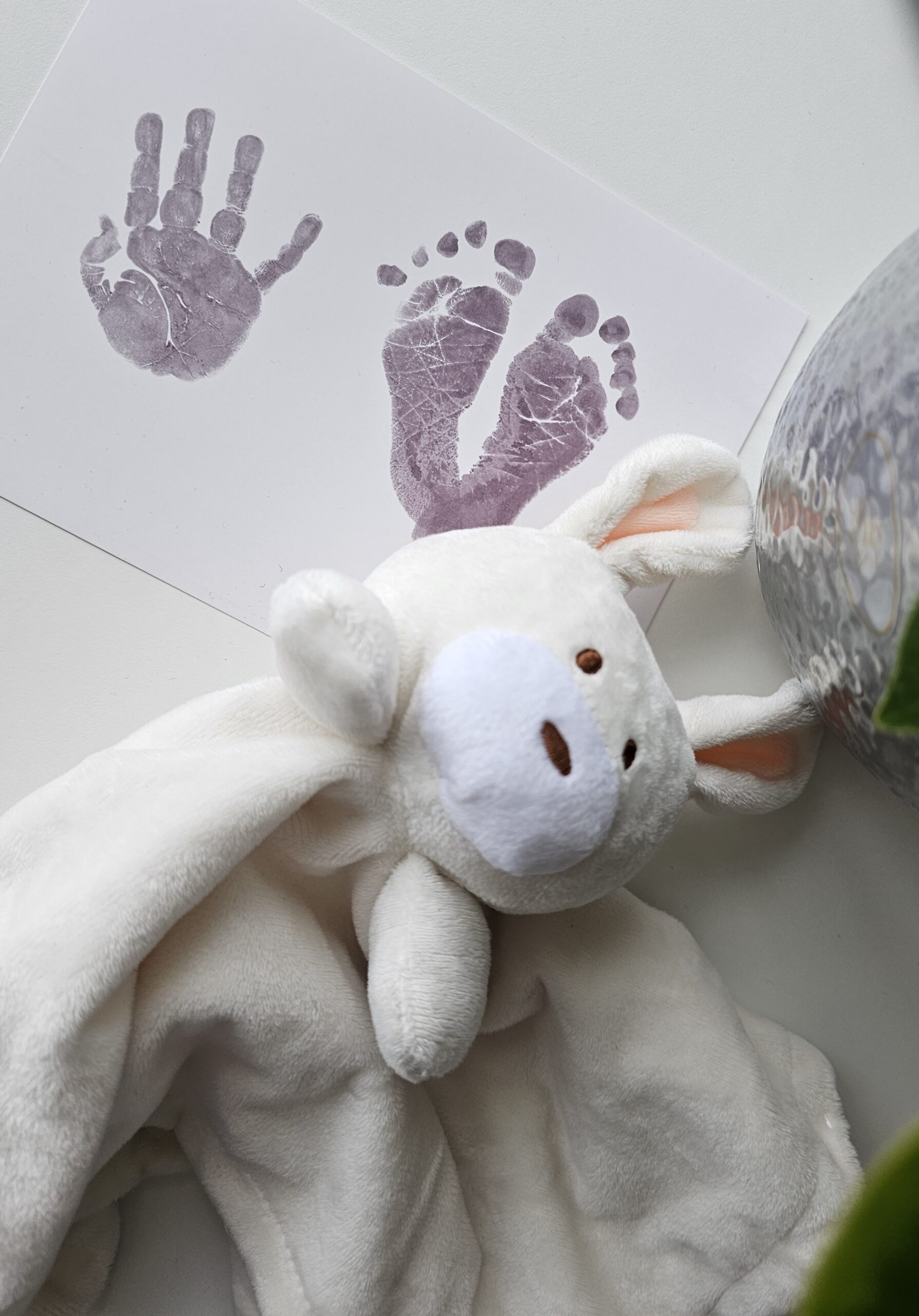 beebi käe- ja jalajälgede tegemise komplekt tindivaba jalajälje jäädvustamine