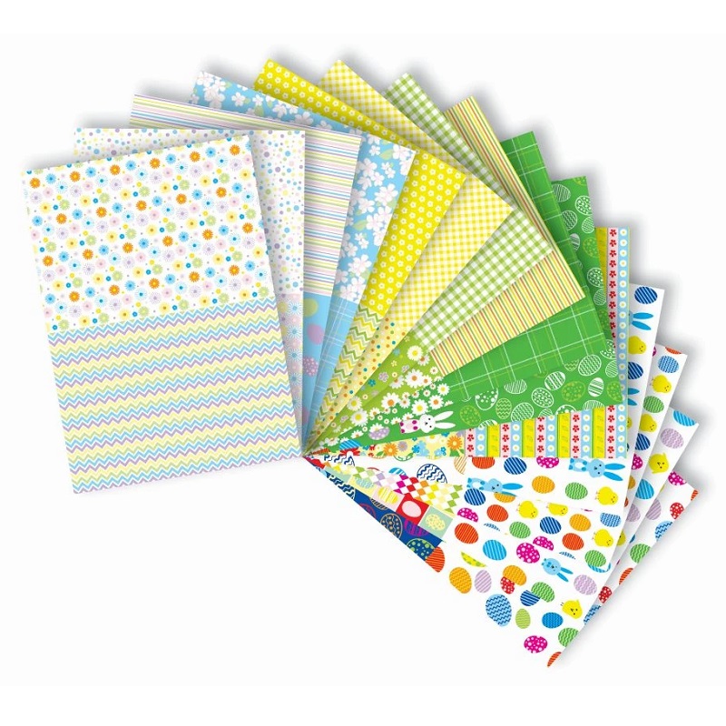 kunstipaberid disainpaberid meisterdamiseks värvilised paberid kunstiprojekt kevad lihavõtted pühademunad