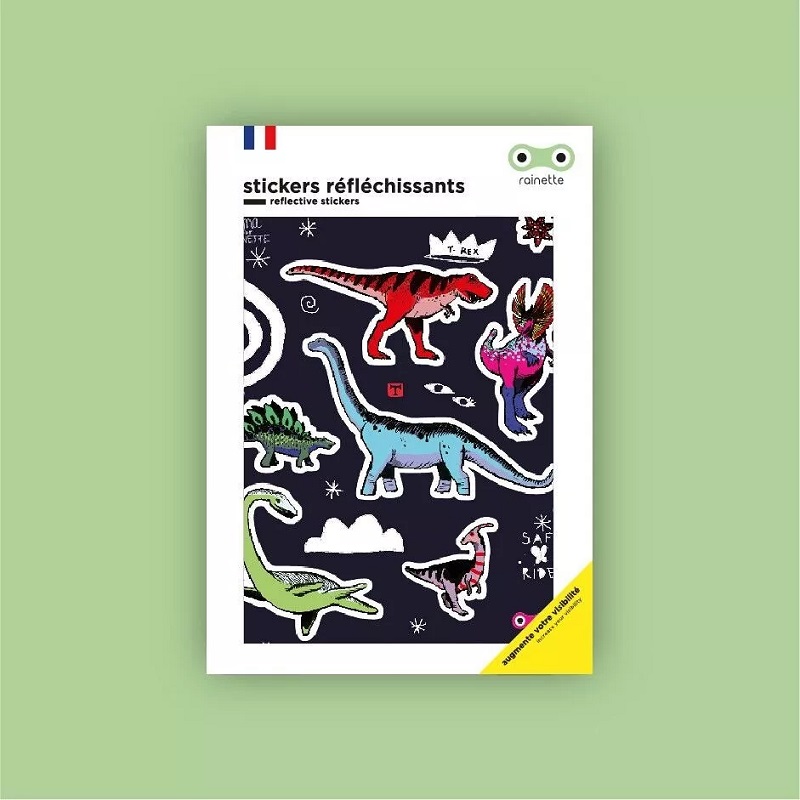 Rainette helkurkleepsud helkurid kleepekad kiivrile rattale rulale vankrile tõuksile