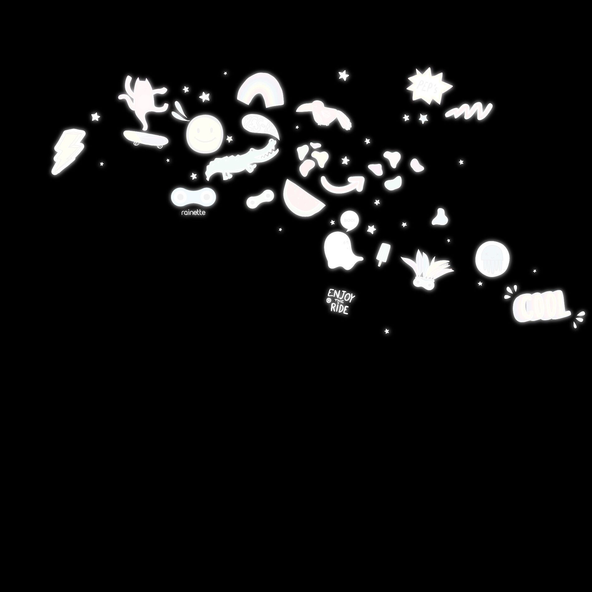 Rainette helkurkleepsud helkurid kleepekad kiivrile rattale rulale vankrile tõuksile