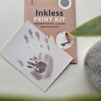 ohutu tindivaba beebi käe- ja jalajälje tegemise komplekt käejälje tegemine
