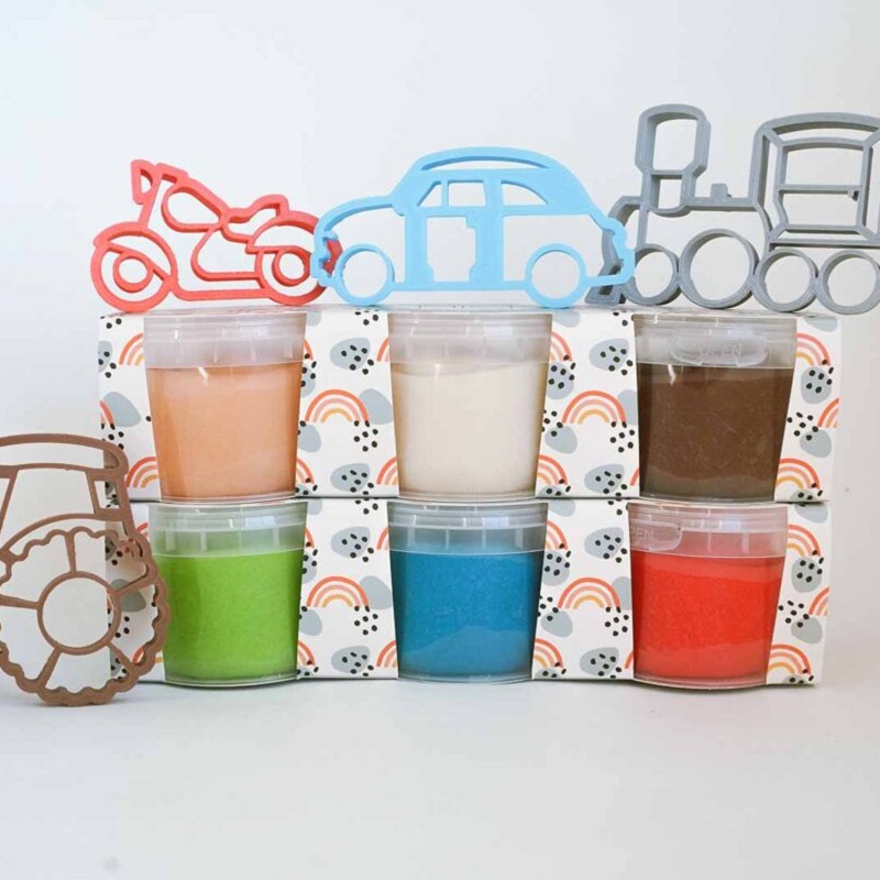 looduslikud palstiliinid voolimismassid kinkekomplekt MICI