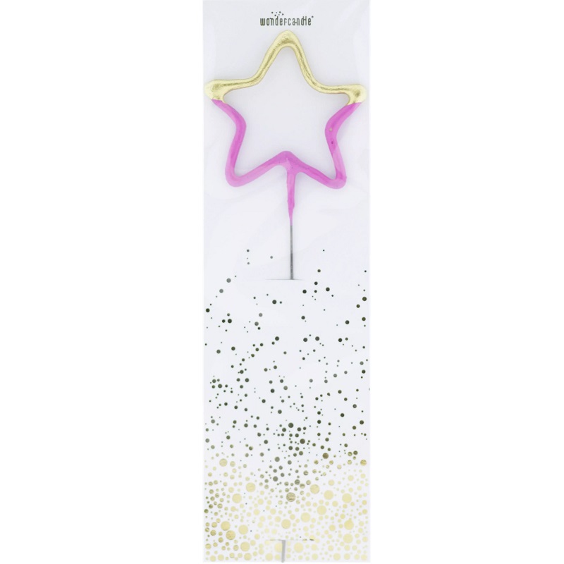 säraküünlad täheke värviline küünal sünnipäevaks