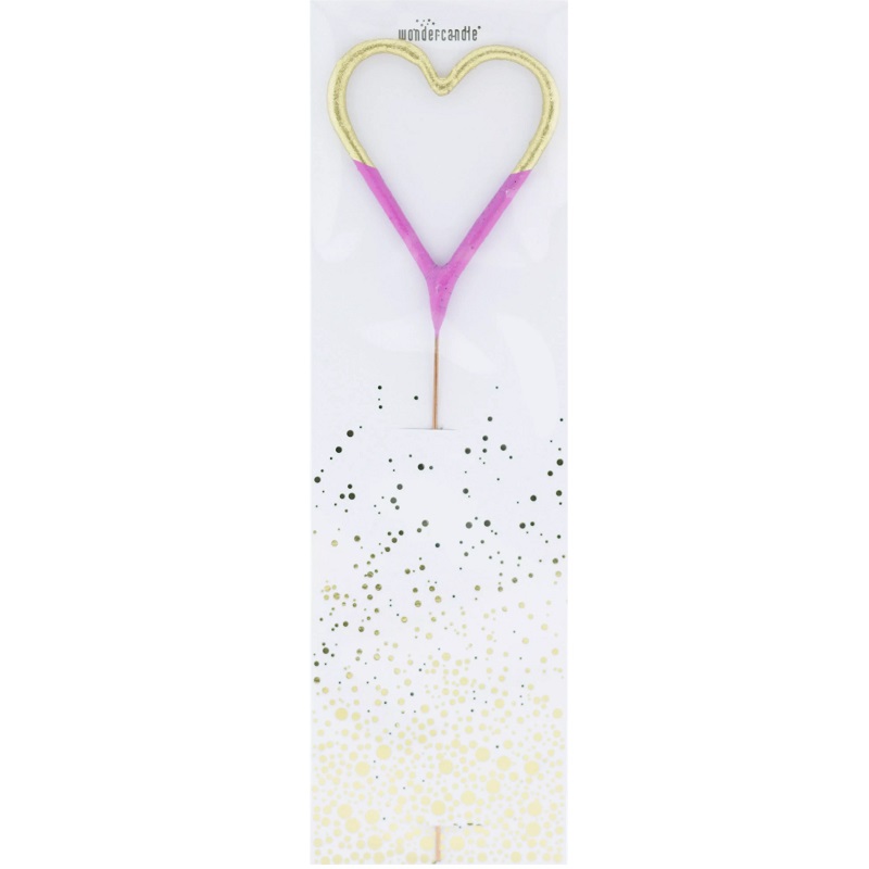 säraküünlad süda värviline küünal sünnipäevaks