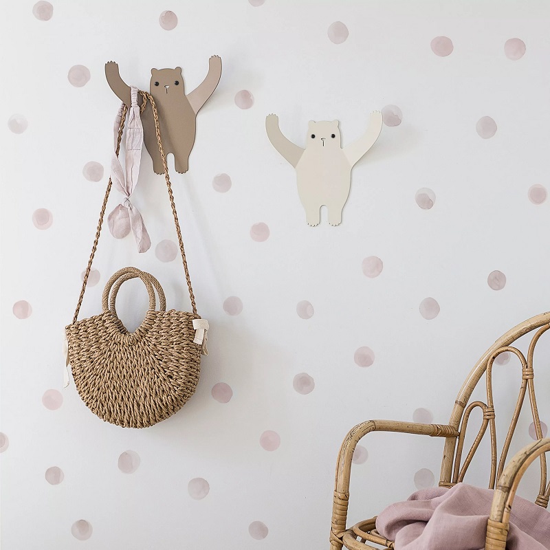 eemaldatavad seinakleepsud seinakleebised lastetuba aksessuaarid eemaldatav tapeet täpid