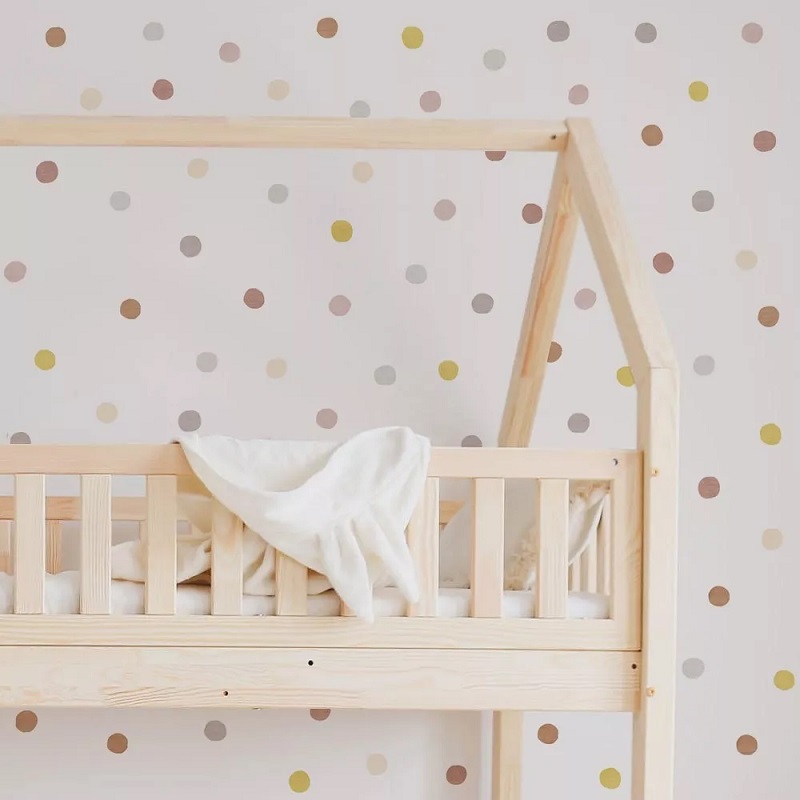 eemaldatavad seinakleepsud seinakleebised lastetuba aksessuaarid eemaldatav tapeet täpid