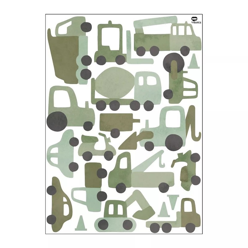 eemaldatavad seinakleepsud seinakleebised lastetuba aksessuaarid eemaldatav tapeet autod masinad