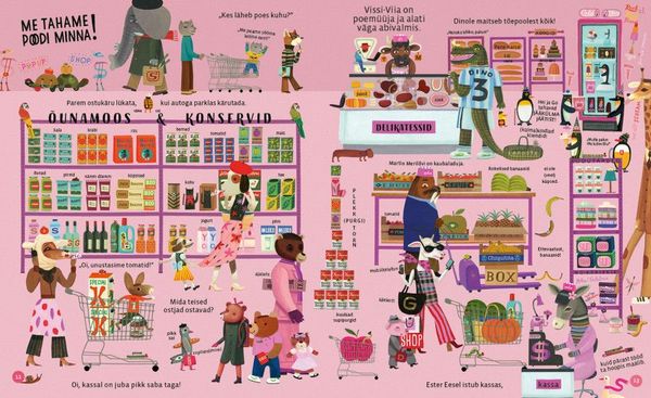 kõige vahvam piltsõnaraamat detailirohke raamat lapsele otsi