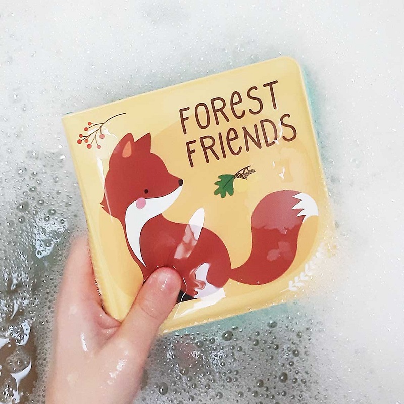 veega värvitav raamat vanniraamat võluraamat veega joonistamine värvimine metsloomad pehme beebiraamat