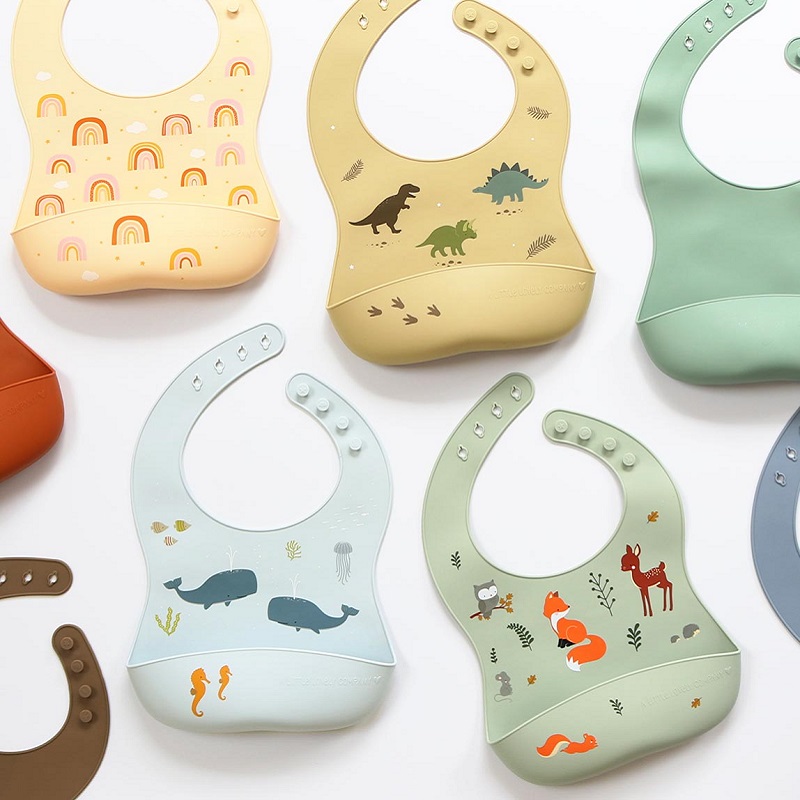 silikoonist põll pudipõll söögipõll lapsele beebile reguleeritav põllede komplekt