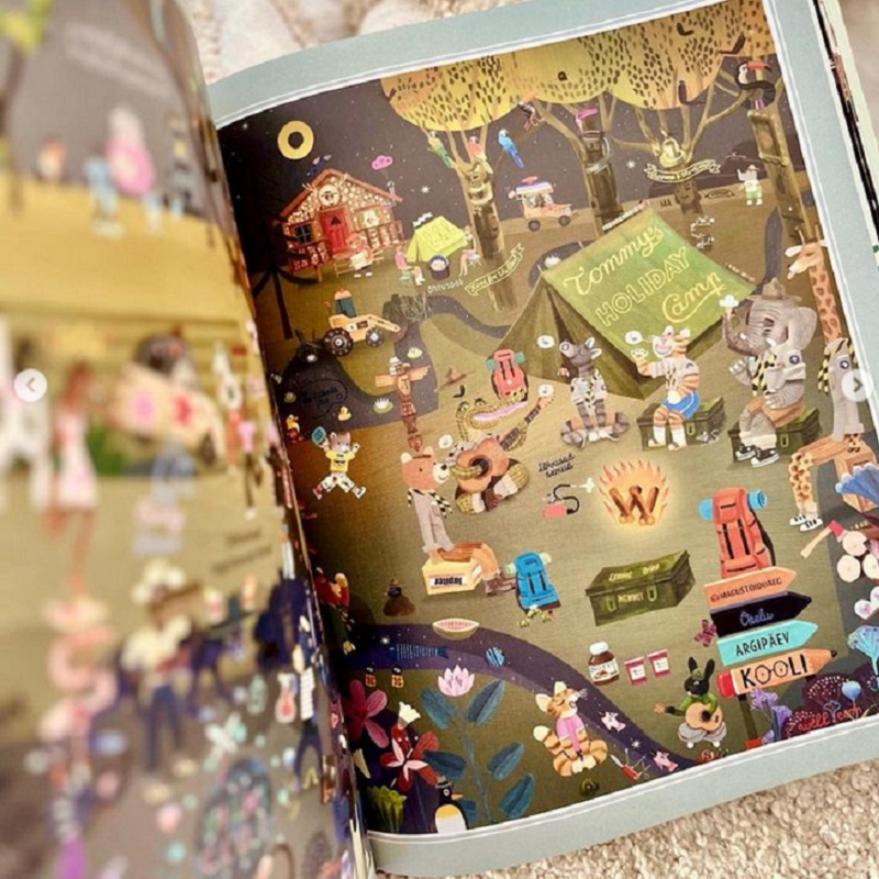 kõige vahvam piltsõnaraamat detailirohke raamat lapsele otsi