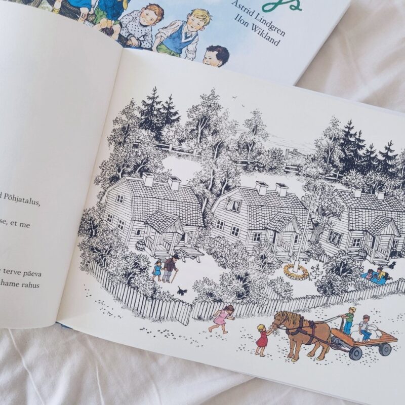 Eluline raamat "Lastepäev Bullerbys"