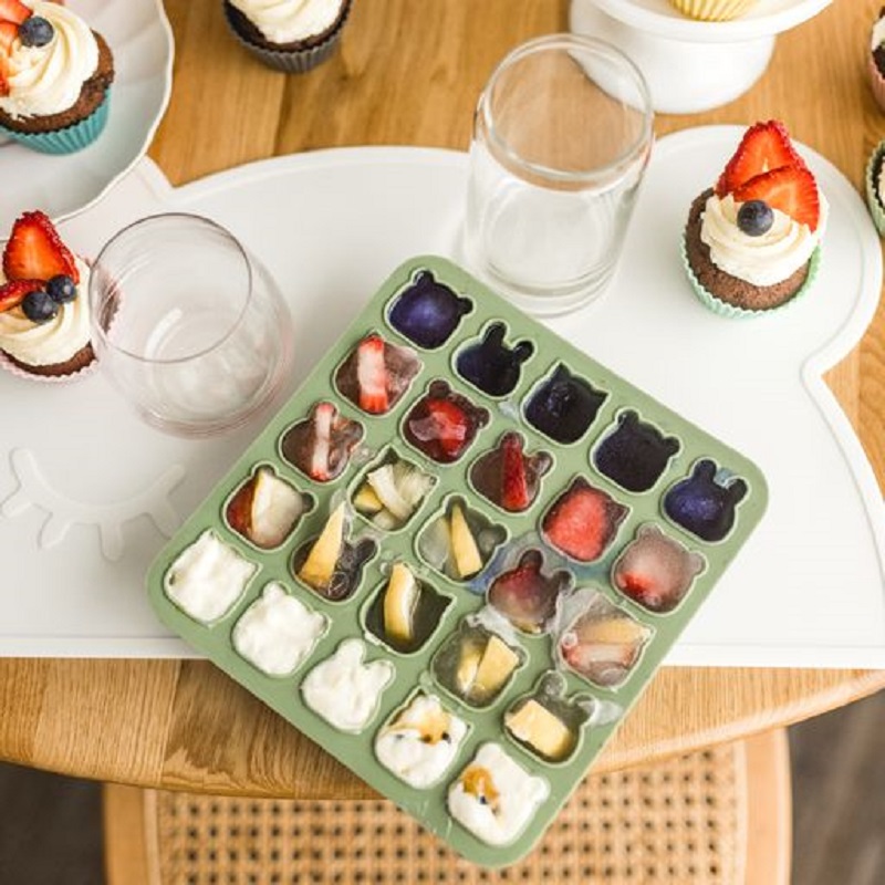 silikoonist auhinnatud jäätisevormid küpsisevormid koogivormid lastele kaanega silikoonist karp jääanum sügavkülma