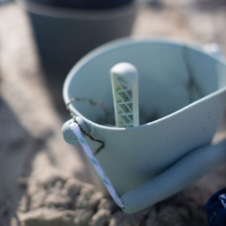 Scrunch kokkuvolditav ämber silikoonist liivakastimänguasjad