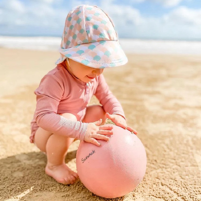 scrunch täispuhutav laste pehme pall rannapall