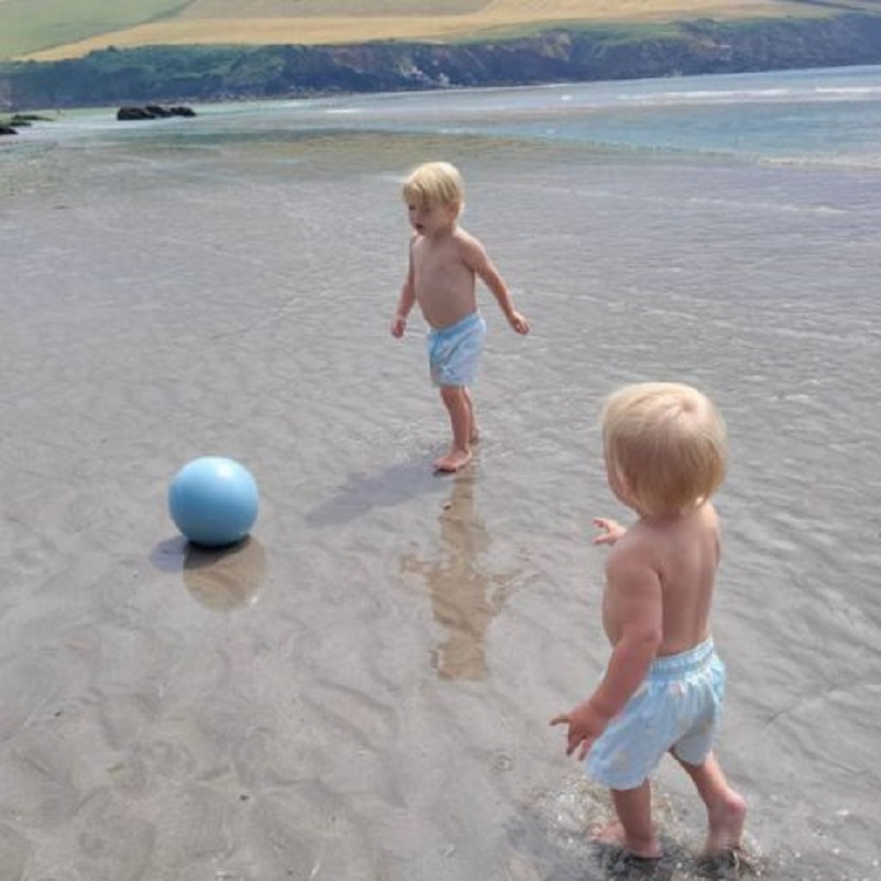 scrunch täispuhutav laste pehme pall rannapall