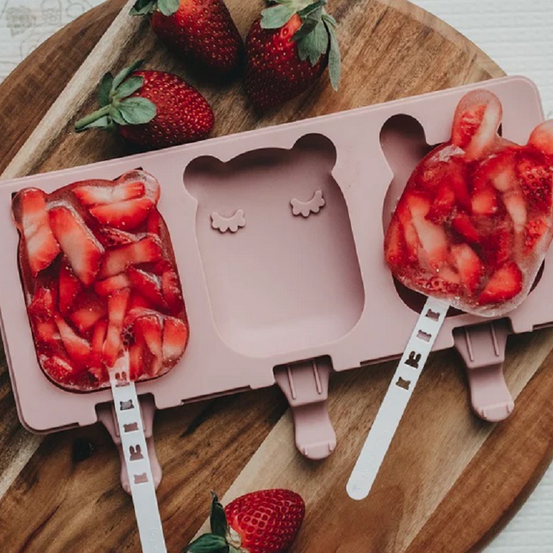 jäätisepulgad ise tehtud jäätisele silikoonist jäätisevorm