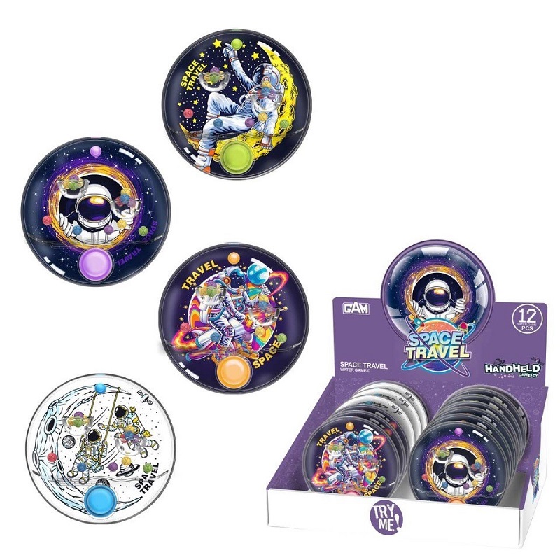 veepiljard osavusmäng veemäng lapsele nupumäng rõngad pulga otsa vanakool retro kosmos universum