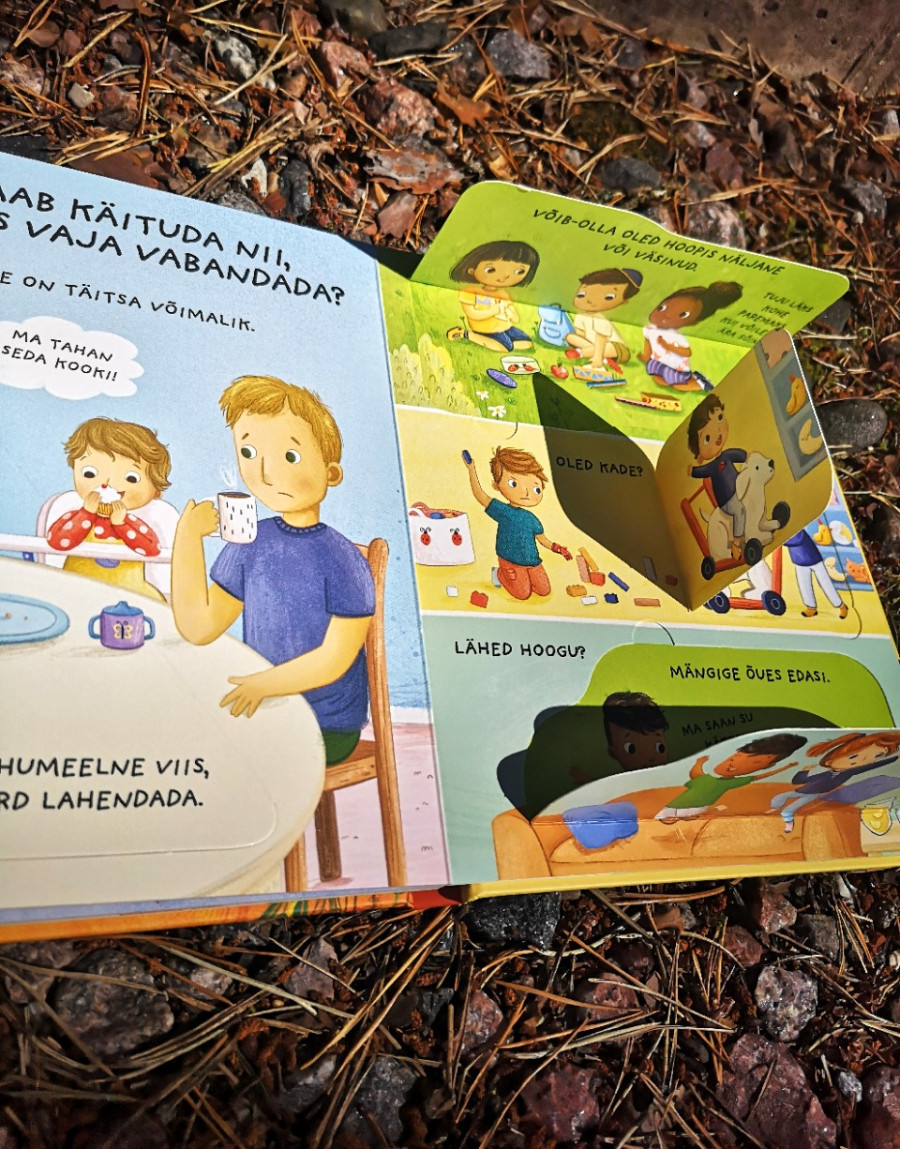 Aga miks on vaja vabandada pappraamat klapiraamat klappidega kõvade lehtedega lastele viisakus etiketiõpetus