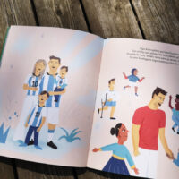 Leo Messi väikesed inimesed suured unistused raamatusari realistlik raamat montessori päris elu elulugu