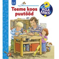 teeme koos puutööd aga miks pappraamat klapiraamat klappidega kõvade lehtedega montessori