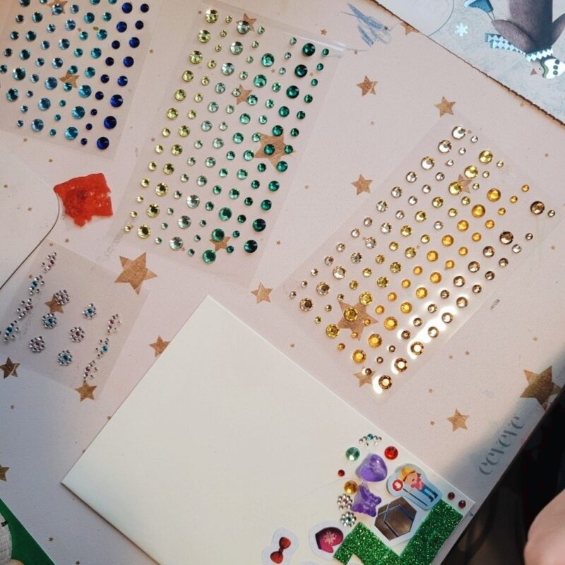 Kristallkleepsud, 104tk, kollased toonid