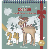 Little dutch advendikalender värviraamat sussi sisse kingiidee jõulukink