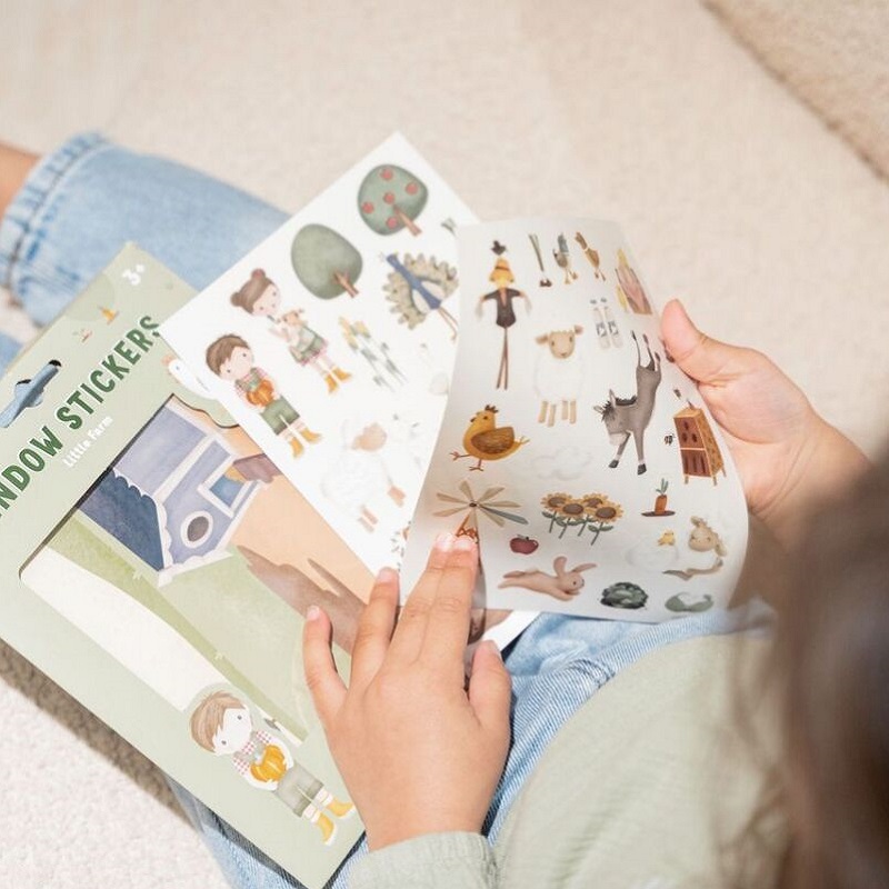 little dutch korduvkasutatavad aknakleepsud aknakleebised lastele