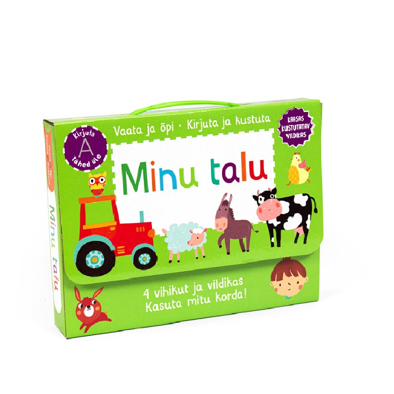 korduvkasutatavad töövihikud tegelusvihikud mängukohver õpe töövihik nuputa nuputamisvihik õppimine kirjatehnika lapsele