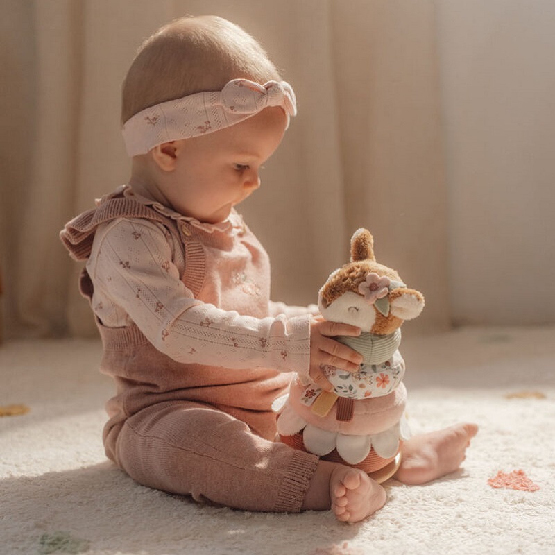 little dutch ladumistorn sensoorne mänguasi ladumisklotsid rebane metsloomad rõngad kettad beebile kingiidee katsikuks