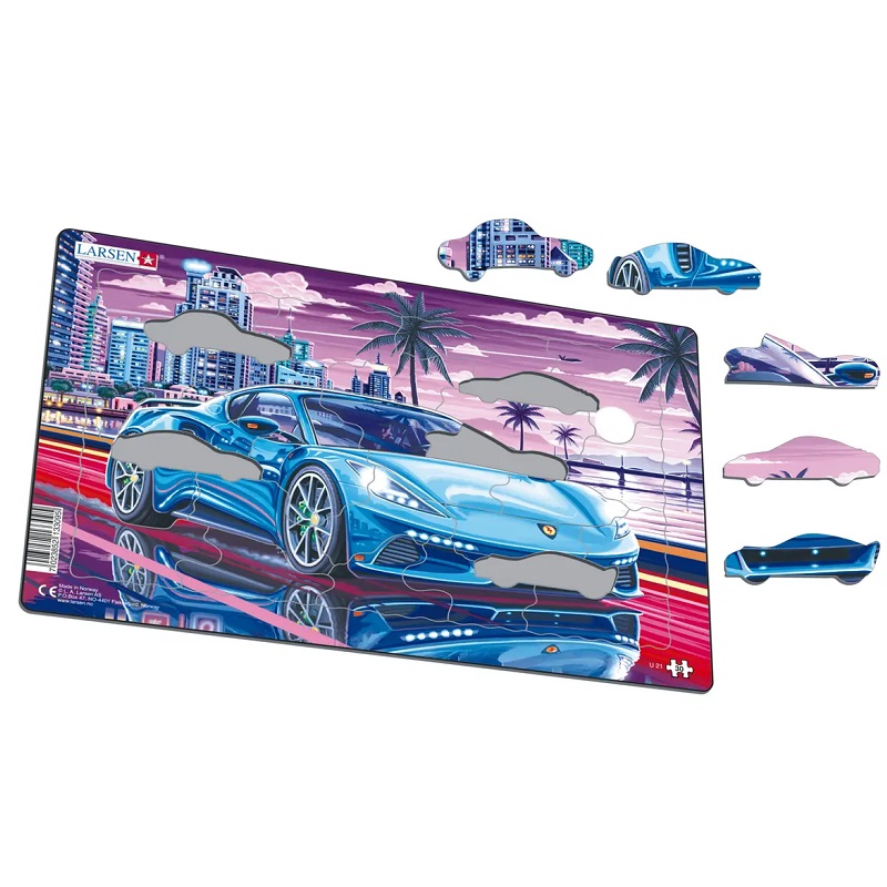 larsen midi pusle realistlik pusle autod autodega sportauto