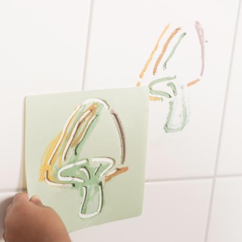 little dutch ohutud nahasõbralikud vannikriidid šabloonidega lapsele veega maha pestavad