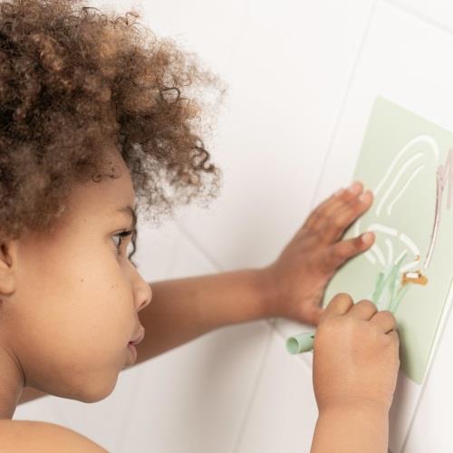 little dutch ohutud nahasõbralikud vannikriidid šabloonidega lapsele veega maha pestavad