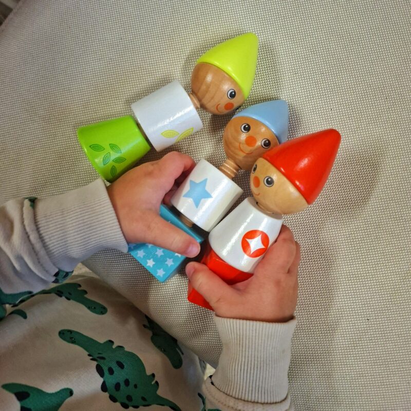 Puidust kruviklotsid "Päkapikud"